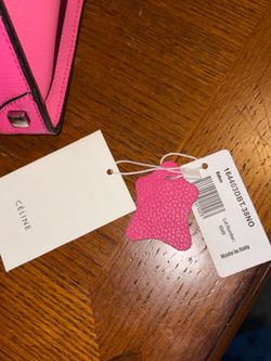 100% real lamb skin CÉLINE Paris bag