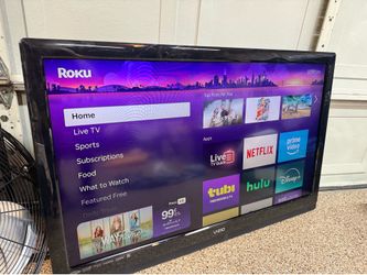 Vizio 46” Full HD 1080p TV – excellent Condition with wall mount AND Amazon fire stick