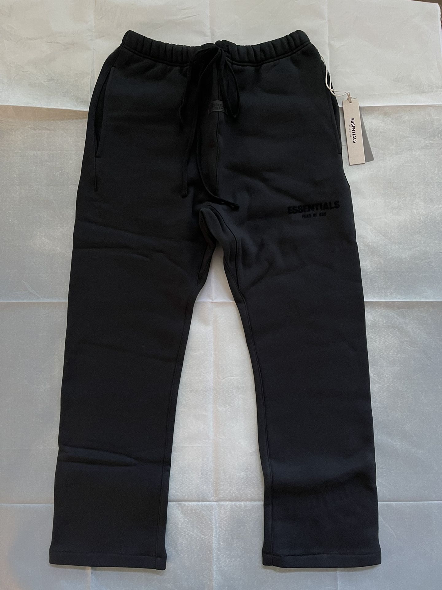 Fear of God Essentials Core Relaxed Fit Stretch Limo Black