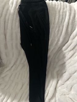Black Jogger leggings with Drawstring