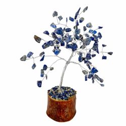 Lapis Lazuli Crystal Tree 🌿 Tree of Life / Money Tree – Feng Shui Decor