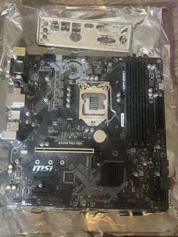MSI B365M Motherboard w/ I/O Shield