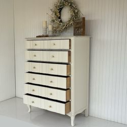 French Provincial Dresser - Bedroom Set - Dresser Set - Highboy - Tallboy - Bureau 