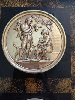 Vintage Turner Wall Art Greek Roman Medallions A755