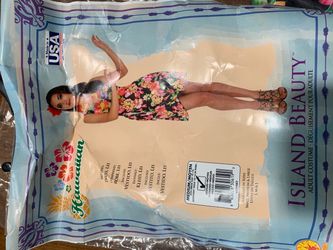 Halloween costume..Hawaiian size m adult