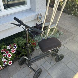 Knee Rover & Crutches