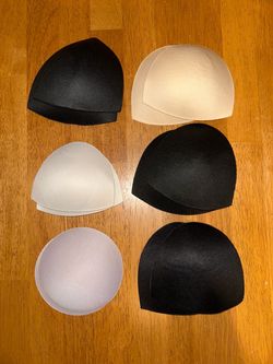 Replacement Bra Pads & Swimsuit Foam Cup Inserts (Multi-Pack Set)