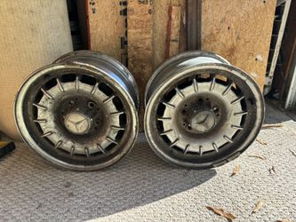 15” Mercedes BUNDT style Rims for 1984 380 SL Mercedes 