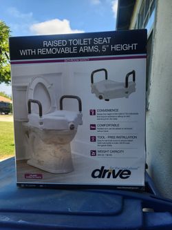 Toilet Seat Raised Extender 5"