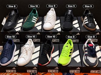 10 Pairs Adidas Shoes — Brand New w/ Boxes — $450 OBO