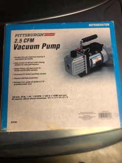 Ac vacuum pump