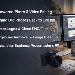 AI-powered Photo & Video Editing, Professional Business Presentations