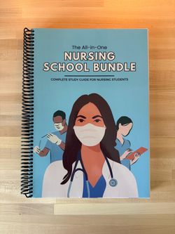 Nursing School Study Guide by Amazing Nursing