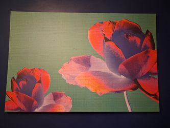 Large picture with flowers