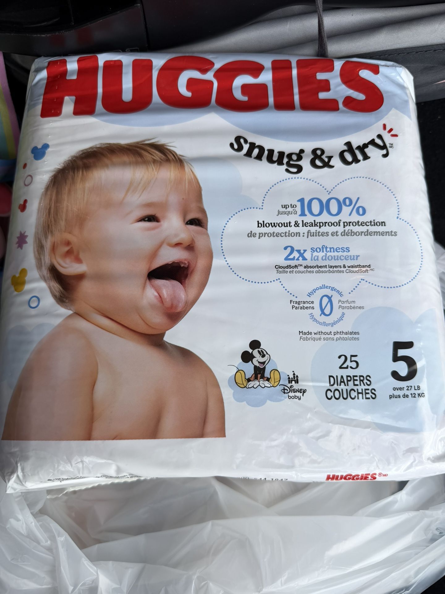 Huggies Sz 5