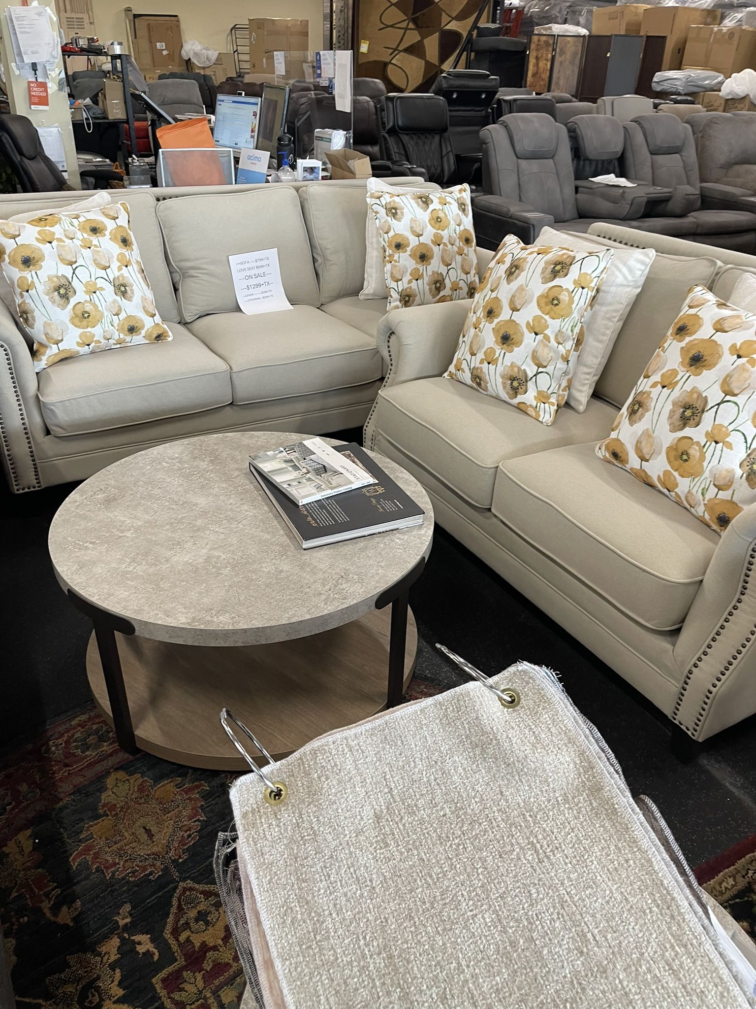 Sofa & Love Seat On Sale