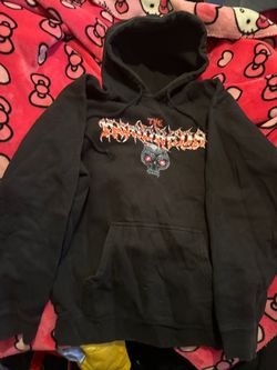 The Hundreds Amorphous Black Graphic Hoodie M