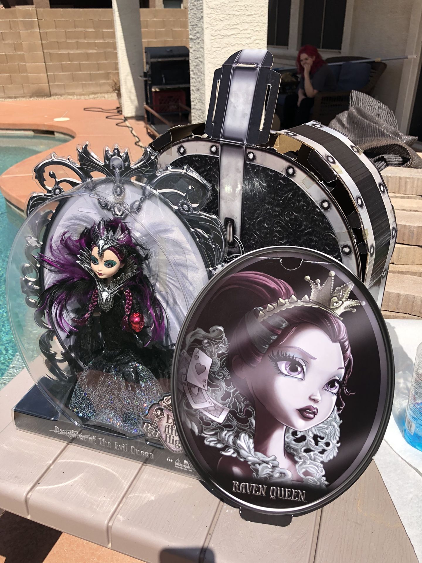 PRÉ-VENDA Boneca Ever After High Raven Queen SDCC 2015 - Mattel