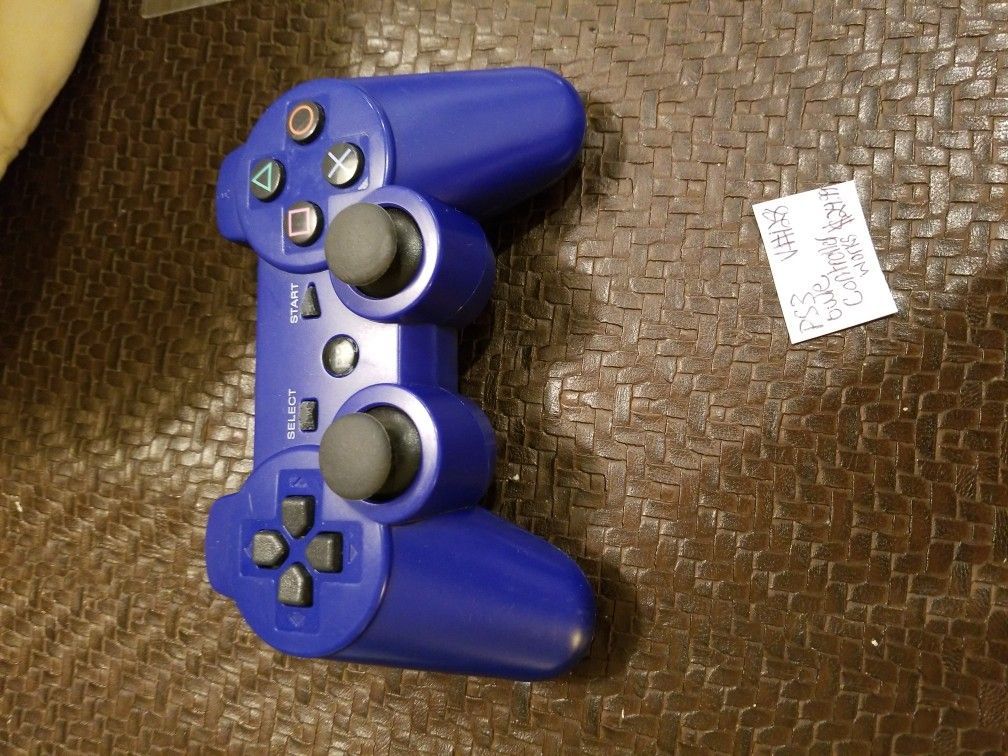 Ps3 Blue Controller 