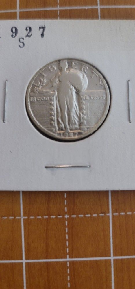 1927 S Standing Liberty Silver Quarter
