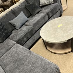 Stylish Chaise Nice Sectional! 