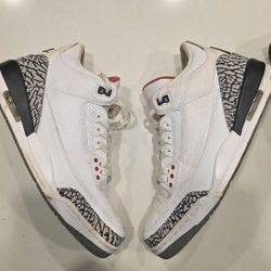 Jordan 3 White Cement Free Throw