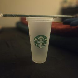 Clear Starbucks Cold Drink Cup