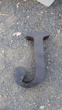 Decorative letter J