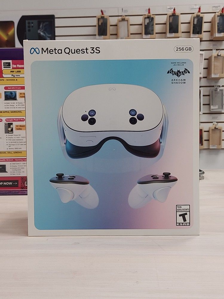 Meta Quest 3 S Brand New 256GB - 5 Dollars Down No Credit Needed!