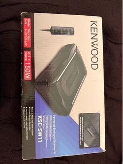 Kenwood Powered Under Seat Subwoofer