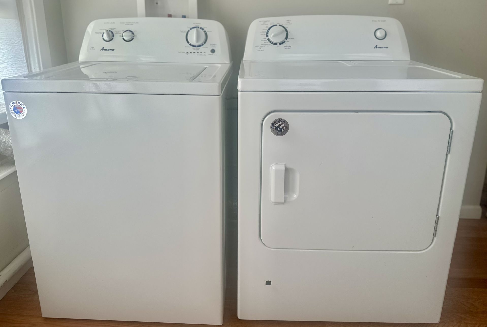 Amana Washer and dryer 