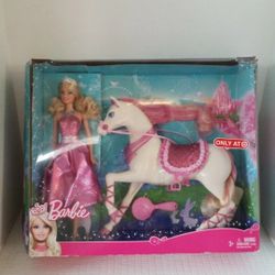 Barbie Doll Princess & Horse Set