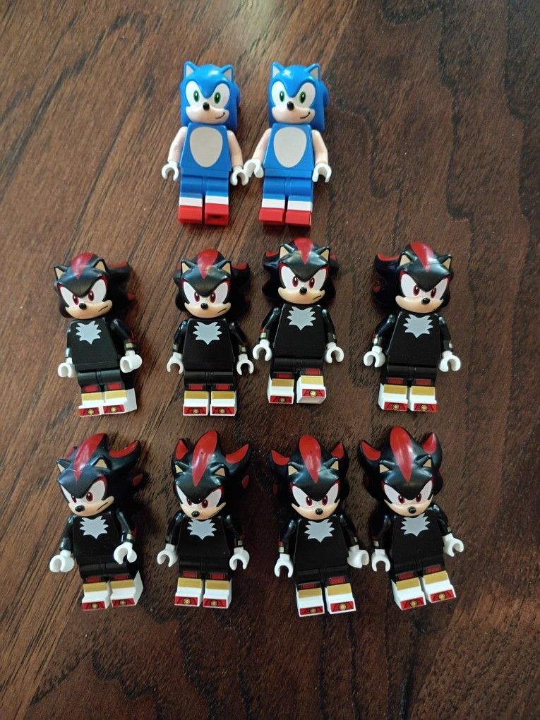 Lego Hedgehog Figurines