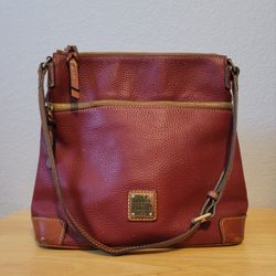1975 Dooney & Bourke Red Leather Purse