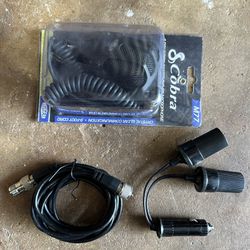 CB Radio Mic And  Coax Cable