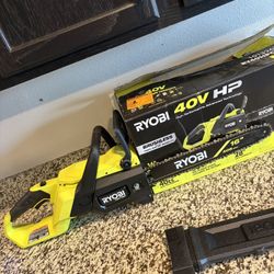 Ryobi 40v 16in Chainsaw (Tool Only) 