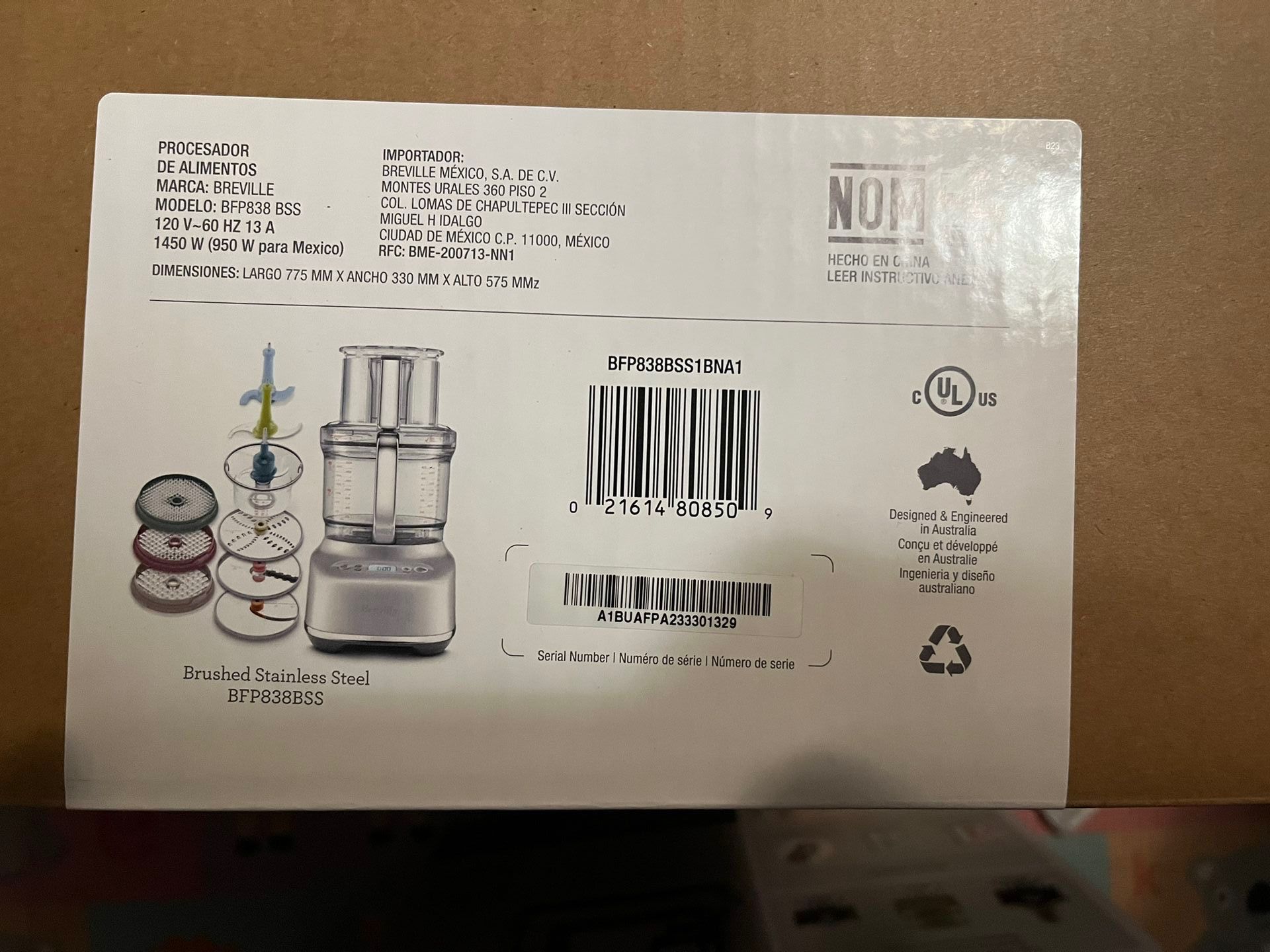 Breville Paradice 16 Food Processor for Sale in Gardena, CA OfferUp