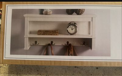 New shelves with key handles brand new still in the box bought two just used one asking $40