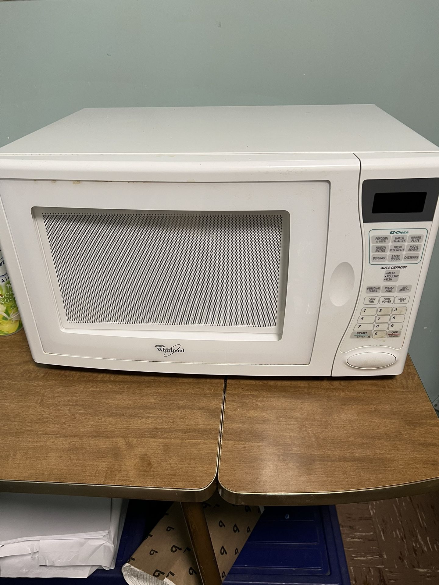 Whirlpool microwave