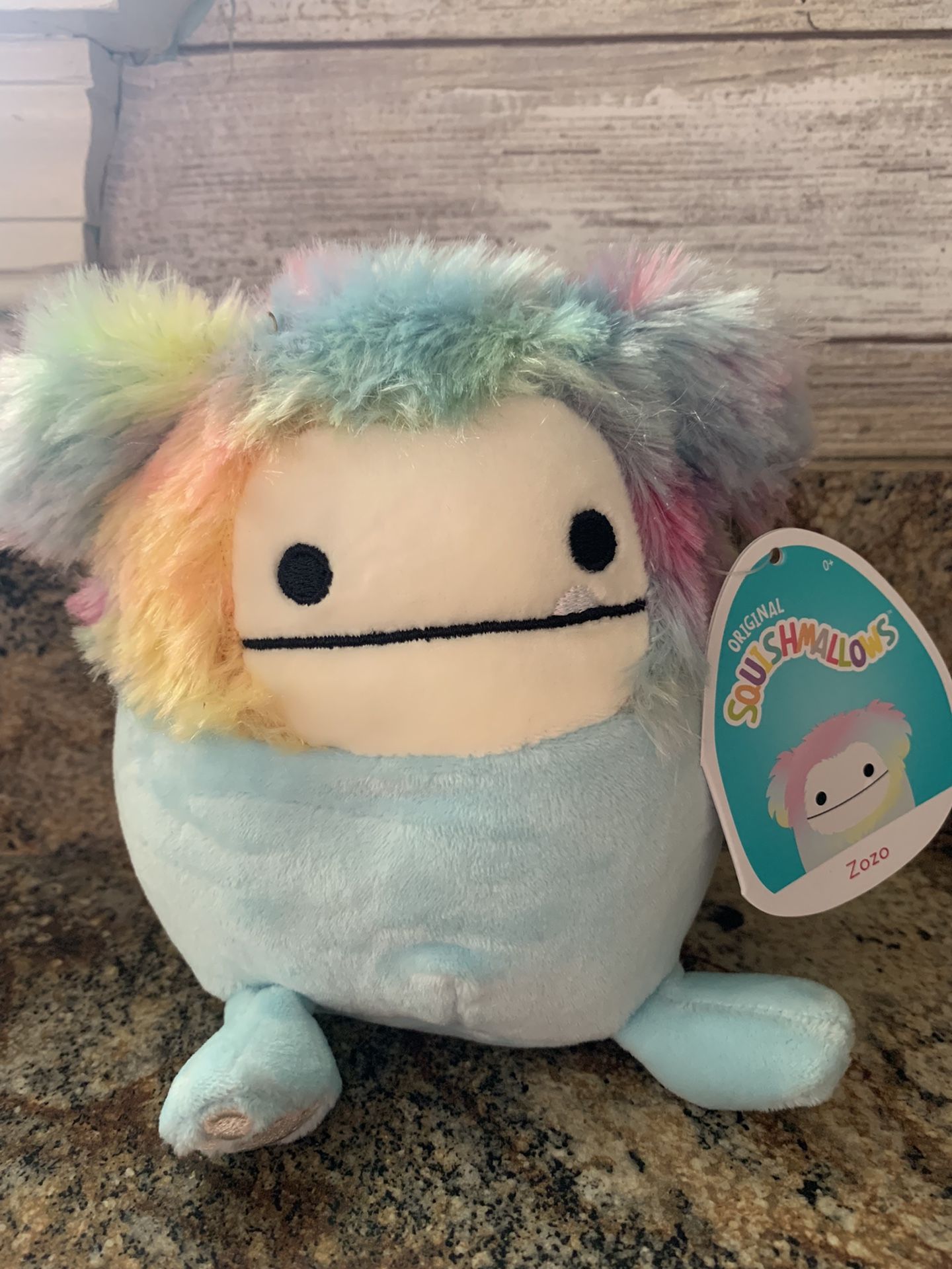 Squishmallow 5” Zozo Bigfoot 