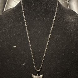 Black Panther- 24in chain Stainless Steel