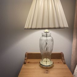 2 Glass Lamps