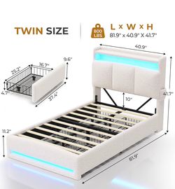 Twin bed