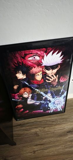 Framed Jujutsu Kaisen Poster