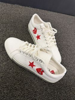New Comme Des Garçons PLAY Converse