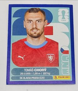 CZE 17 BLUE FIFA WORLD CUP 2026 STICKERS FIGURITAS BARAJITA