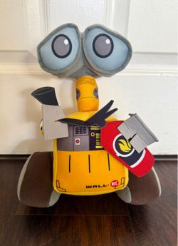Toys-Disney Store Pixar Wall-E Plush 12” Fire Extinguisher Stuffed Toy