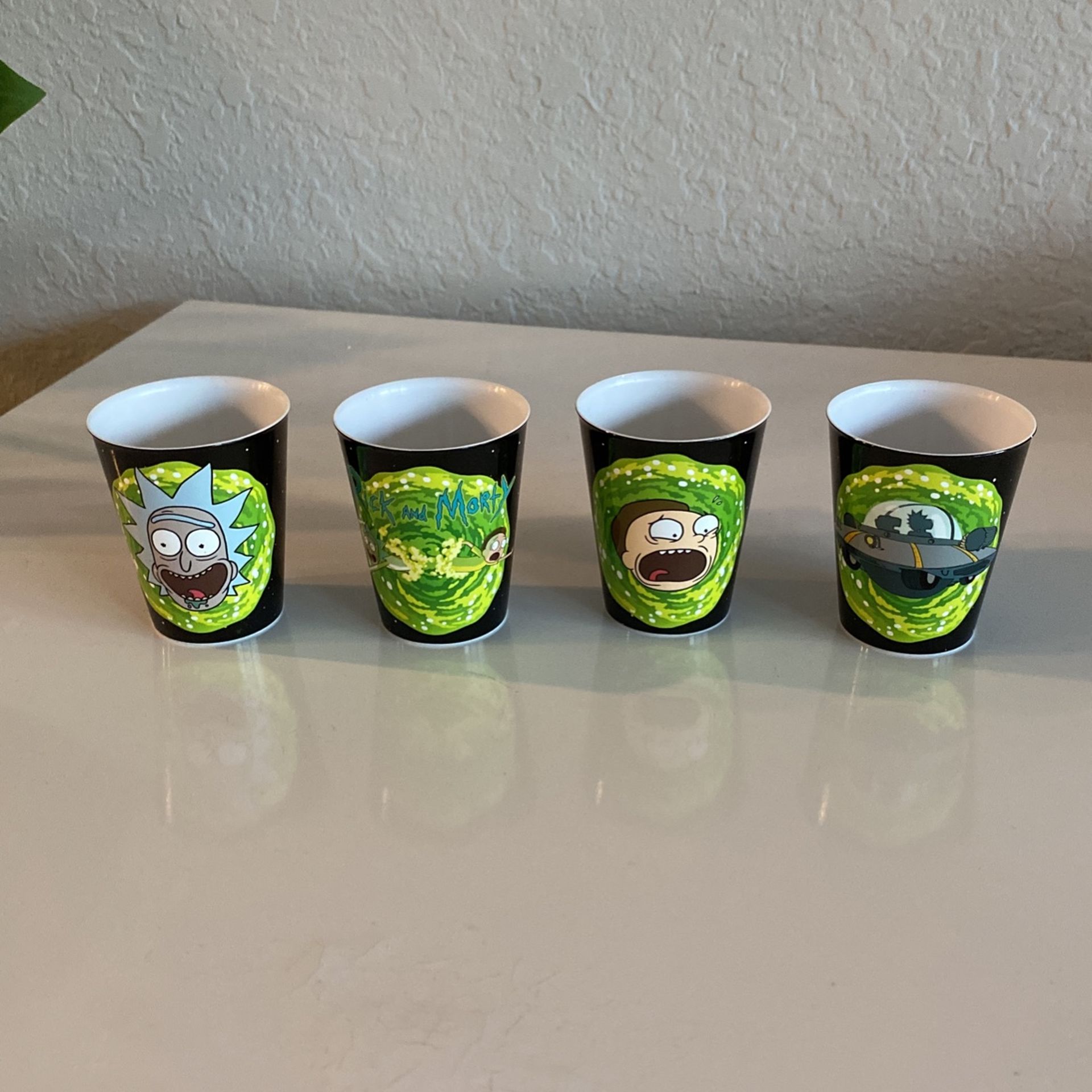 Rick And Morty Shot Glasses