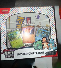 Pokémon Scarlet & Violet—151 Poster Collection box.