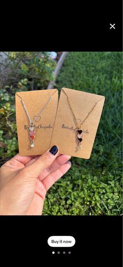 Valentines days matching set jewelry